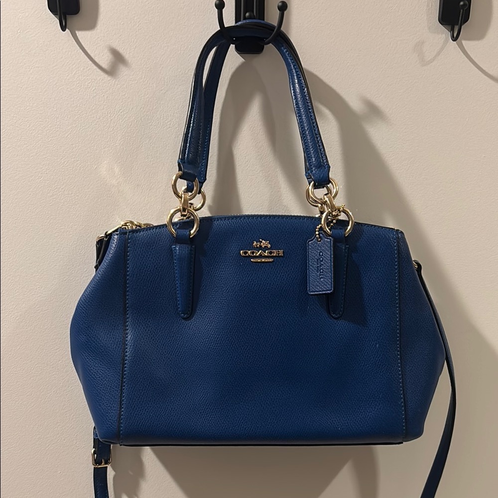 Coach Mini Christie Shoulder Carryall - Royal Blue